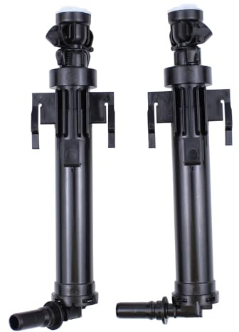 Waschwasserdüse Scheinwerfer Waschdüse Scheinwerferreinigung Spritzdüse Frontscheinwerfer Wasserdüse Teleskopdüse Düsen vorne links und rechts für 1er F20 F21 2er F22 3er F30 F31 F34 4er F36 F33 F32