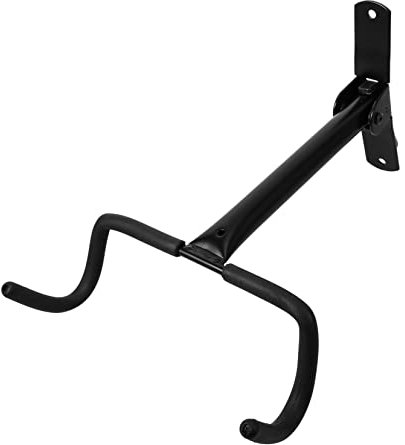 Bike Wall Mounted Hook Rack Steel, Folding Bike Storage Holder Black