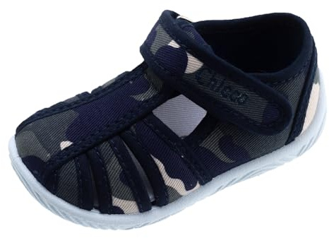 Chicco, Pantofole Bambino, Ciabatte Asilo e Casa, con Comoda Chiusura a Strappo, Designed in Italy