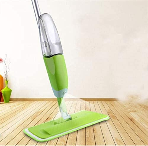 AIMS Spray Mop 650ml Microfiber Mop Spray Cleaner for Floors Refillable Bottle Suitable for Hardwood, Marble, Tile, Laminate, or Ceramic Floors, mix colour