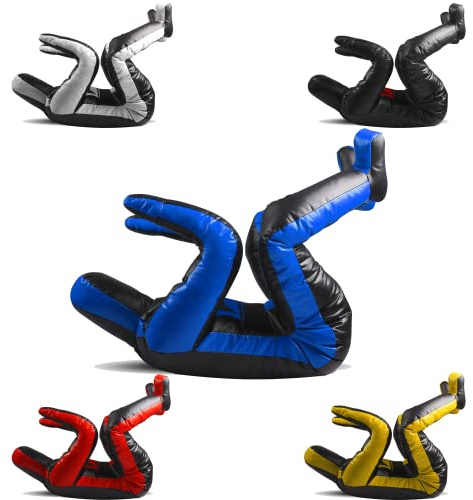 DAAN MMA Brottningsdummy Judo boxningssäck dummy BJJ brottningsdummy sittande position brasiliansk JIU Jitsu inlämning självförsvar träning vinyl flerfärgad välj dummy 170 cm OFYLLD (svart)