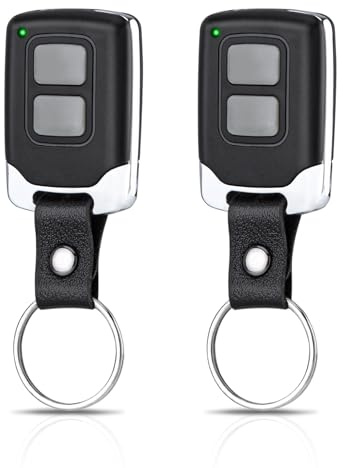 pepape 2 pièces Télécommande de Garage pour Novoferm Novotron 502 MAX43-2, 522, MNHS433-02, MCHS43-2, Compatible avec l'ouvre-Porte de Garage Novoferm 433,92MHz