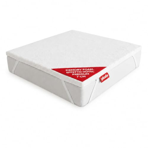PIKOLIN Topper de Hotel Viscoelástico 7cm Multizonas 180 x 200 cm