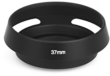 Paraluce da 37 mm, in metallo, universale, nero, 37 mm