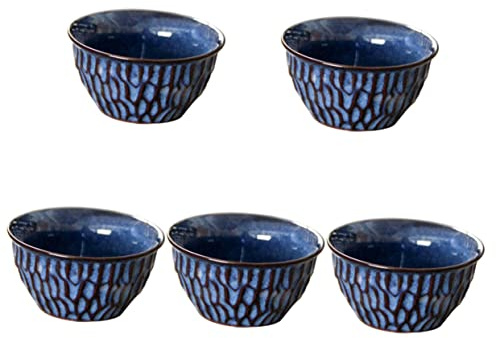 Tasses à café, 4 pièces tasse à thé en céramique tasse de porcelaine tasses traditionnelles petites tasses théières japonaises tasse à thé chinoise service à thé japonais tasses en céramique tasses à