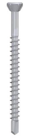 Boîte 200 Vis autoperceuses SPARIBO® SH pour Bardage et Lambris en Bois - Tête fraisée bombée - 3,2 x 35 mm - Filetage partiel - TX10 - Acier inox A2 - Brut