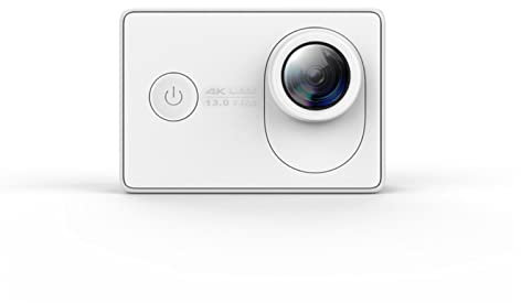 USKI Telecamera di Azione Mini HD 4K Impermeabile e Subacquea Telecamera di Resistenza Lunga Durata(White,2.35)