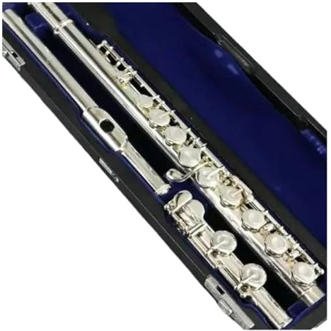 flûte traversière Flûte-b Instrument de musique de Performance flûte plaquée argent en cuivre-l