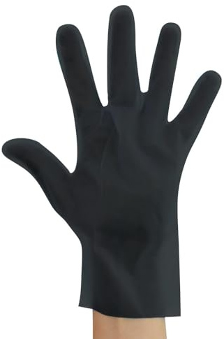 FRANZ MENSCH 2000 Stück TPE-Handschuhe Allfood Thermosoft Gr. S | schwarz, Gr. 7/S, L: 24 cm, Karton, Einmalhandschuhe, Medizinhandschuhe, Gummihandschuhe