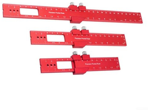 Medidor de trazado para medición precisa profesional con escalas dobles (H300)