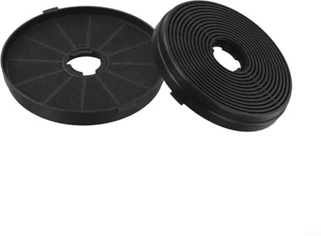 2 Pack Cooker Hood Filter, 135mm x 135mm x 18mm Kitchen Range Hood Activated Carbon