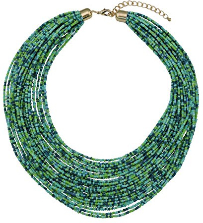 Bocar Collar de collar de collar de cuentas de semillas de múltiples capas para regalo de mujeres (NK-10351), Acrílico, desconocido