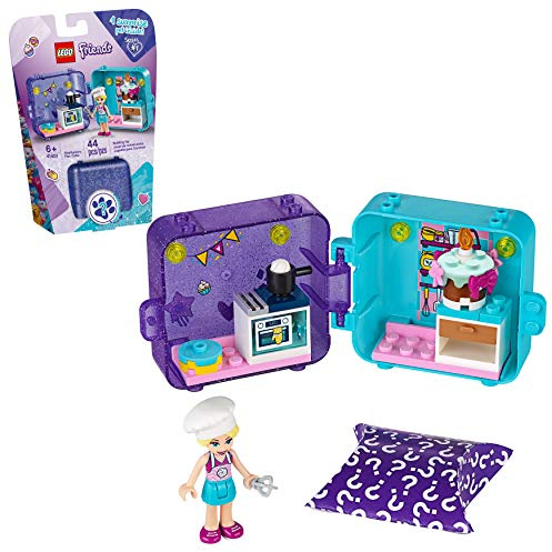 LEGO 41401 Friends Stephanie's Play Cube Series 1, Collectible Mini Playset, Portable Travel Case
