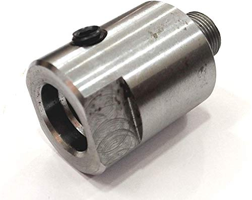 Lathe Spindle Adapter Fits Shopsmith Mark V 5/8 Spindle to Threaded Chuck ((M12 x 1 Thread Chuck-ONLY Adaptor))