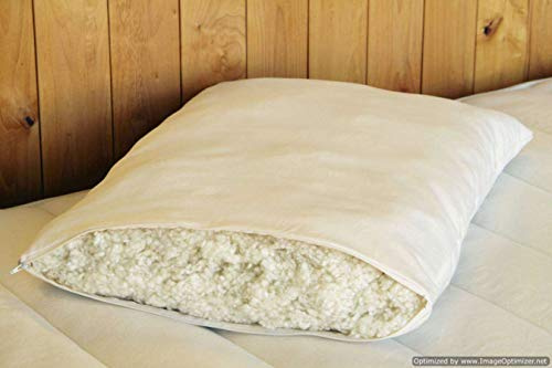 Holy Lamb Organics Standard Woolly Down Pillows NE