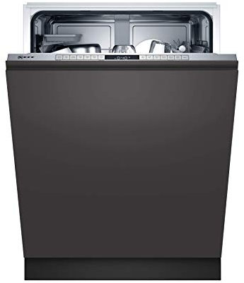 NEFF S255HAX29E N 50 - Vollintegrierter Geschirrspüler, 13 Maßgedecke, Edelstahl, 86,5 cm Höhe