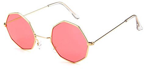 Sunglasses Modische Sonnenbrille Damen Sonnenbrille Goggle Design Sonnenbrille Alu-Rahmen Uv400 Linse Mode Punk Sonnenbr