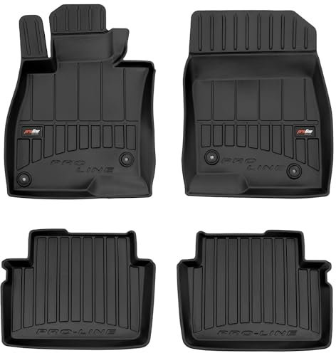 MOTOS Gummimatten Auto Fussmatte passend für Mazda 6 III 2012-2018 Kombi, vor dem Facelift Verbessern Sie Ihren Reisekomfort mit Antirutschmatte Auto 3D- Allwetter fußmatten Auto, Schutz vor Verschmut