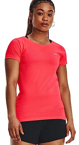Under Armour T-Shirt UA HG Armour SS Doux Extensible Respirant pour Femme