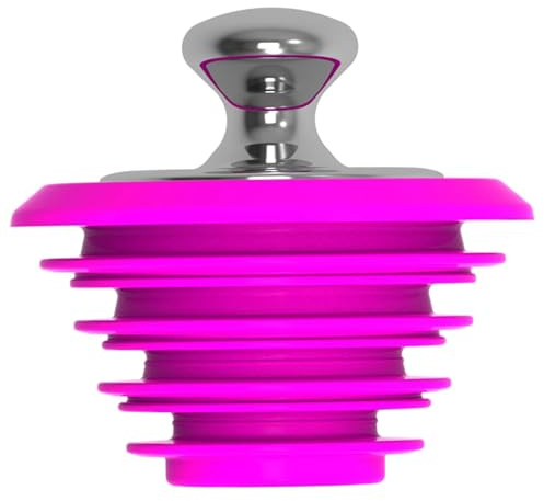 Bathtub Drain Stopper,Silicone Bathtub Stopper, Tub Stopper, Washbasin Drain Plug,Drain Plug (Pink，Patented Product)