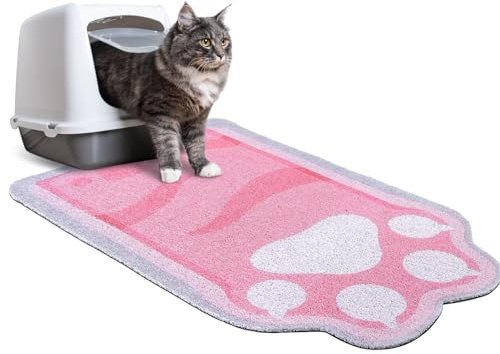 Enhörningsfångare kattsand matta kvalitet kattlåda matta stor halkfri kattsand matta kattsand fånga matta mjuk kattsand matta söt katt mat matta kattprodukter lätt att rengöra