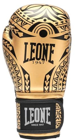 LEONE 1947, Guantes Boxeo Haka 16 Oz, Oro