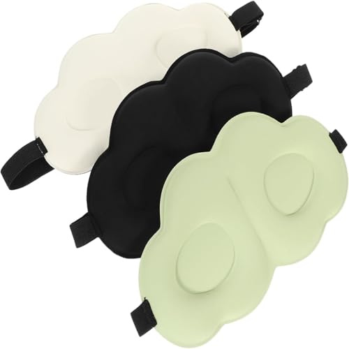 Norhogo 3St Schlafmaske Augenmaske,Wohnaccessoire Schlafmaske Augenschutz zum,die Nacht Scheuklappen Schlafende Augenmaske Schlaf-Augenmaske, Stoff büro accessoires büro zubehör