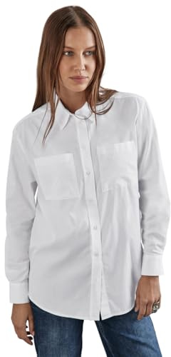 Street One Damen Hemdbluse mit Brusttaschen
