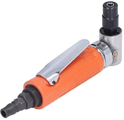 AMOLADORA ANGULAR DE AIRE DE CODO, AMOLADORA ANGULAR DE Potencia DE 4 Pulgadas CON Batería DE 21 V 4 Ah y Cargador Rápido, para Esmerilar, Trasplantar, Pulir, Desbarbar,