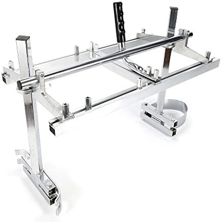 BRRIDE 14''-24'' Mobiles Kettensäge-Sägewerk, tragbare Sägestation für Holz, Motorsäge, Kettensägenmühle, Plankierung, Anbausägewerk, Chainsaw Mill