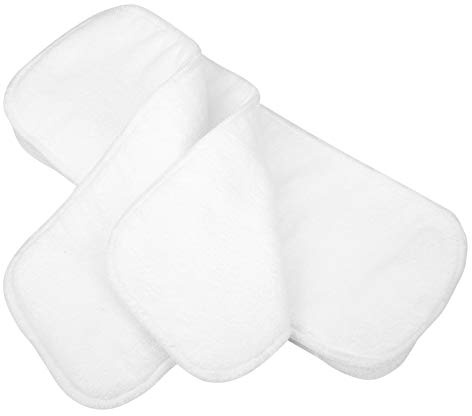 Inserti per Pannolini di Stoffa, Fodere per Pannolini Fodere per Pannolini di Stoffa Inserti Assorbenti Lavabili da 3 Litri Inserti per Fodera per Neonati in Microfibra per