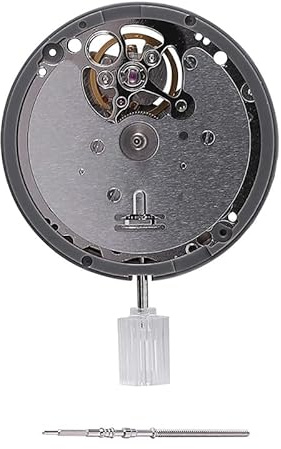 Somoke Movimiento mecánico automático de repuesto para SII NH38/NH38A, accesorios de repuesto, negro