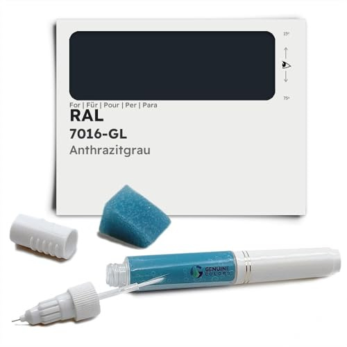 Genuine Colors Lackstift ANTHRAZITGRAU 7016-GL für RAL Grau