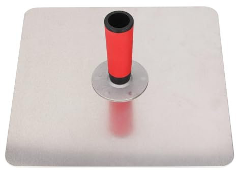 Drywall, 13 x 13 Aluminum Alloy Plastering Hand Board for Drywall, Plaster, Mortar with Comfortable Handle