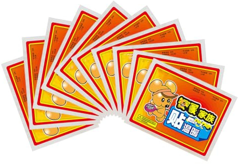 10 pz polvere di ferro monouso corpo caldo adesivo campeggio escursionismo viaggio zaino in spalla bambino riscaldamento pad mano posteriore patch