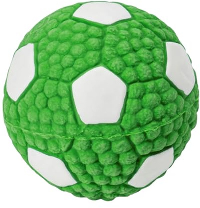 Interaktiv hundboll, hundtugga fotboll bollleksak, studsar pipande
