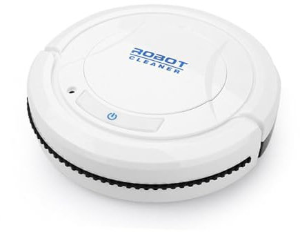 SMTSEC Robot Vacuum Cleaner With Mop, 3-In-1 Automatic Robotic Vacuums Cleaner Super Thin Quiet Sweeping Robot With 3000pa Powerful Suction Sweeper For Pet Hair Carpets And Hard Floors,White-1 PACK