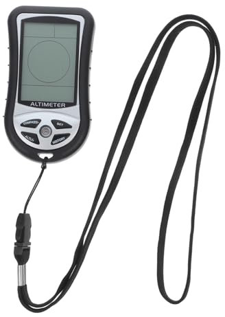 BESPORTBLE Multifunktionales Digitales Barometer Kompass Für Outdoor-aktivitäten Tragbares Höhenmessgerät Mit Präzisem Kompass Und Wetterfestem Gehäuse Fürs Wandern Camping Und