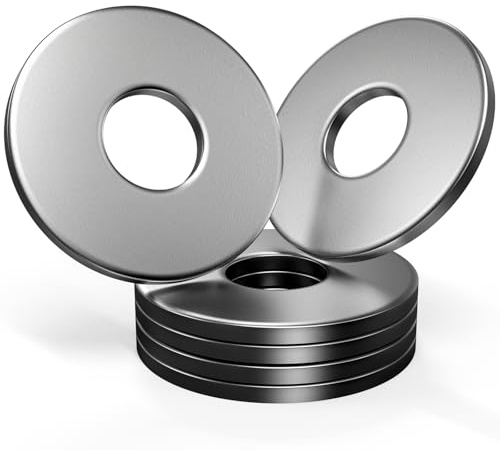 Nuts OT nuts 40 Stück Unterlegscheiben M8 DIN 9021 A2 V2A Unterlegscheiben M8 Edelstahl Beilagscheiben Karosseriescheiben Rostfreie Flat Washers für Schrauben Muttern Schraubbolzen Gewindestangen