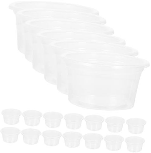 SHINEOFI Lot de 20 Accessoires Terrarium en Plastique, Bol Compact pour Reptiles et Serpents, Pratique pour Manger et Boire, pour Usage Domestique