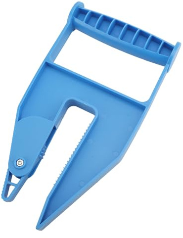 Blaihild Mat Mover Tool 2-pack Heavy Duty Gummistall Mattlyftare med Grepptänder, 242 G Lättviktsbärare för Gymgolv Häststall, Minskar Ryggbelastningen, 8,54 Ounce Styck