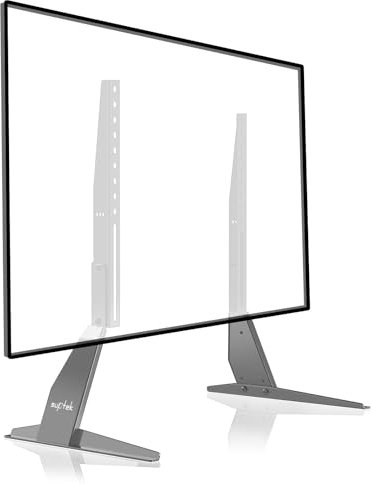 Suptek Supporto per TV da Tavolo Universale Piedistallo da Tavolo Supporto per Monitor da Tavolo Riser per TV a Schermo Piatto LCD LED da 23-42 pollici ML1732