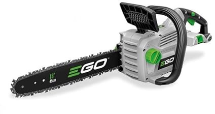 Elektrische Kettensäge, 1800 W, mit Akku, Führungsschiene Oregon, 45 cm, Ego Power+ CS1800E