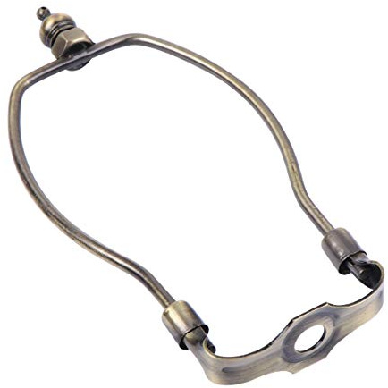 OSALADI Lampenharfenhalter Hornrahmen Für Tischlampe Und Stehlampe Eisenlampenhalterung Für Lampenschirm Stabiler Lampenhalter 7.99 X 3.54 X 0.79 in 1 Stück