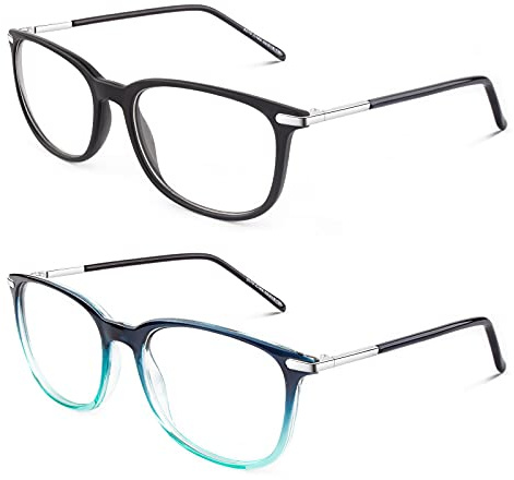 CGID Nerdbrille Brille Ohne Stärke,Vintage Fake Fensterglas Damen Herren 100% UV400 Schutz