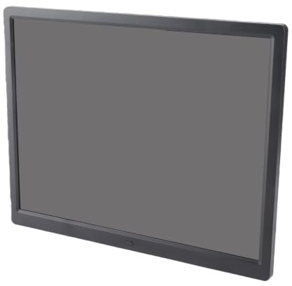 Goshyda Digitaler Bilderrahmen, 15 Zoll HD 1024 X 768 Auflösung Mehrere Funktionen Dual-Mode Control Bilderrahmen, für Wohnzimmer, Büro, Unterstützt MP3 MP4 Bildwiedergabe(EU)
