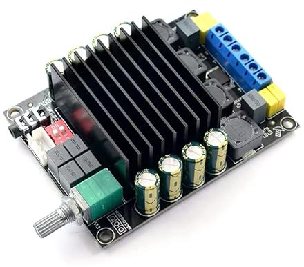 HOOCI 2 * 100W TDA7498 Carte amplificateur numérique de Puissance Audio Audio 2.0 HiFi stéréo Classe D Voiture Home cinéma ampli