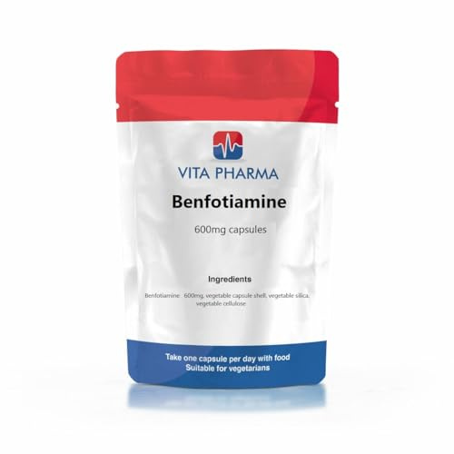 VITA PHARMA Benfotiamina 600 mg 60 cápsulas