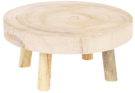 MEILISHAOMEI Fußhocker Angeln Wohnzimmer Rund für Erwachsene Stabiler Eckhocker Aus Holz Gartenarbeit Picknick Im Freien Tragbare Trittleiter Badezimmer Zuhause Fußhocker Fußstütze