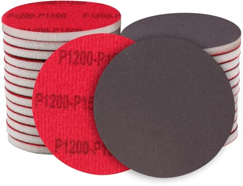 Shineboc 18 Spugne Abrasive,1200 Grane Blocchi Abrasivi Lavabili e Riutilizzabili per Lucidare Stucco, Metallo, Automobile